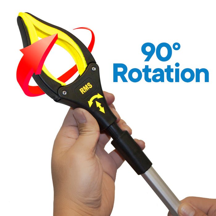 Grabber Reacher 2 Pack (34 inch and 21 inch, Yellow)