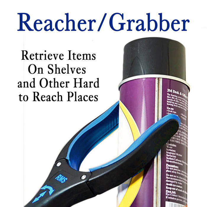 34" Blue Grabber Reacher with Rotating Head