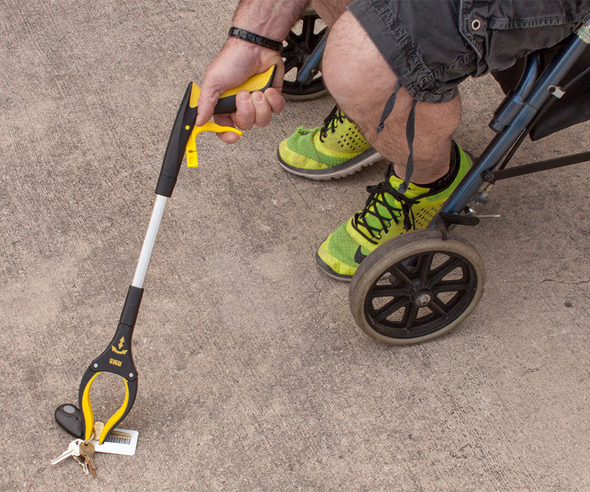 Grabber Reacher 2 Pack (34 inch and 21 inch, Yellow)