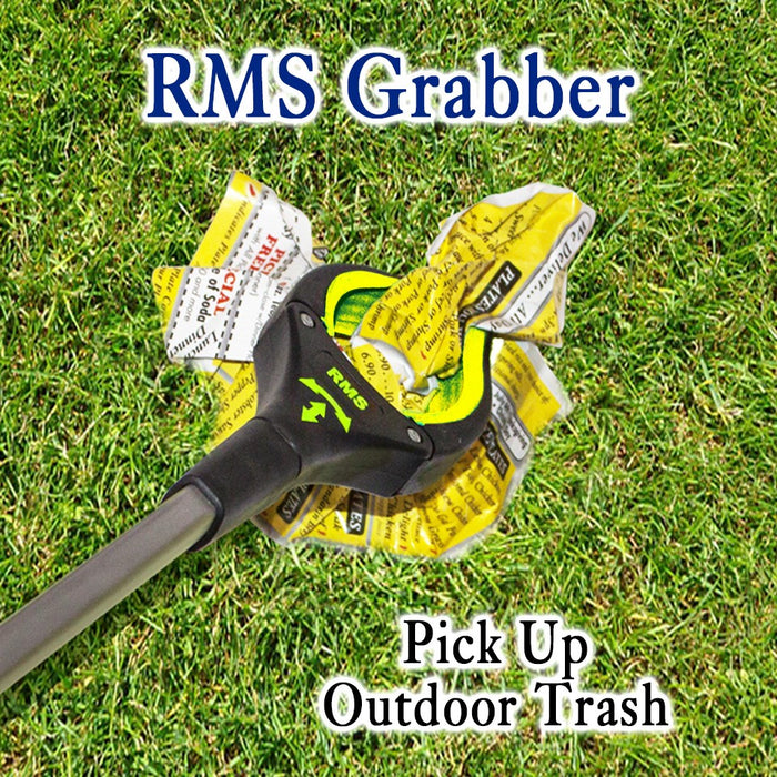 34" Yellow Grabber Reacher with Rotating Head