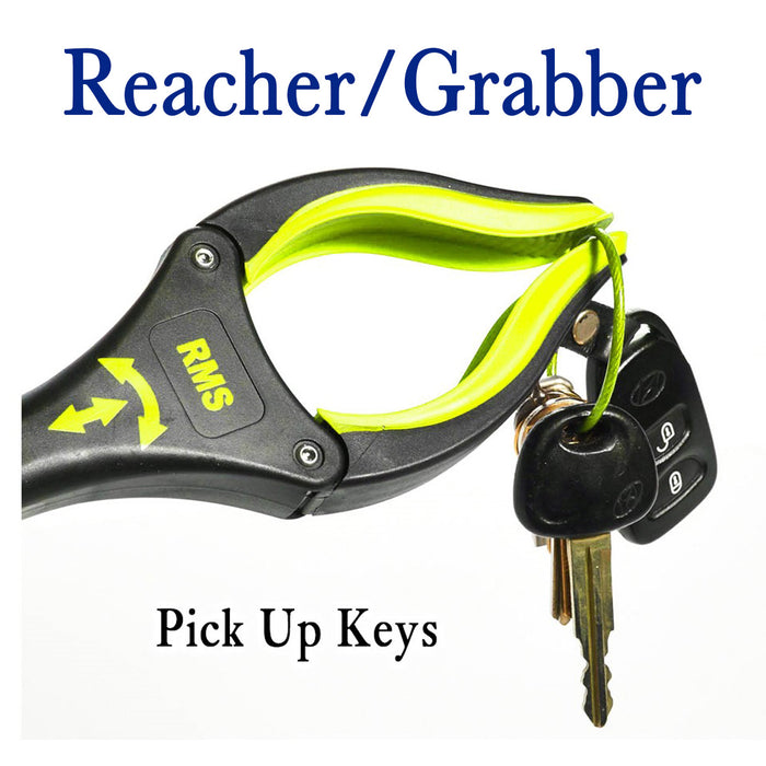 21" Yellow Grabber Reacher with Rotating Gripper